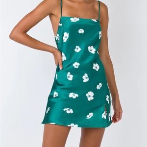 Princess Polly x Ultra Mini Green Dress